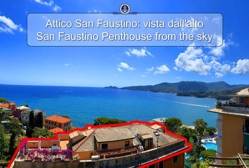 ATTICO SAN FAUSTINO 165 mq più 110 mq di terrazza- IN VILLA 700