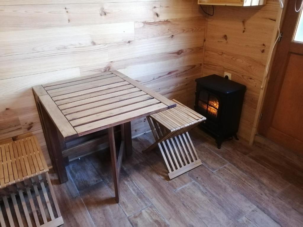 patrice et chrstel Cabane en bois