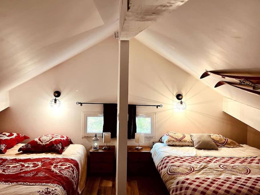 Chalet cosy avec vue dégagée