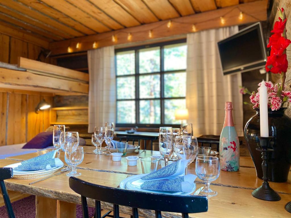 Arctic Lodges Lapland Ski in, slopes, ski tracks, National Park, free Wi-Fi - Lapland Villas